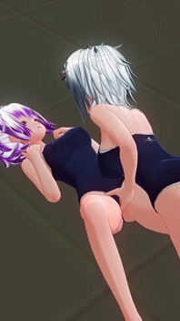 Murid lesbian lagi asik masturbasi memek temannya sendiri