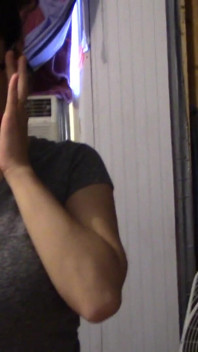 Dirty whore titfucks neighbor