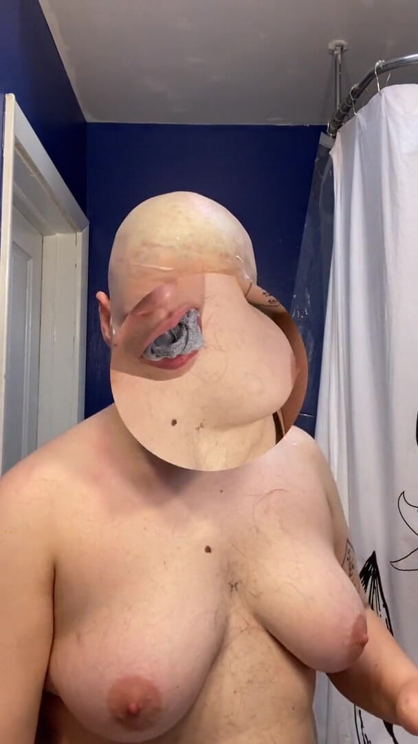 Adama Daat: Hairless whore: going completely bald and browless with a fetish...