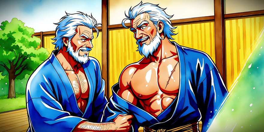 Erotic Man: Anime ve manga erotik adam sanat seti