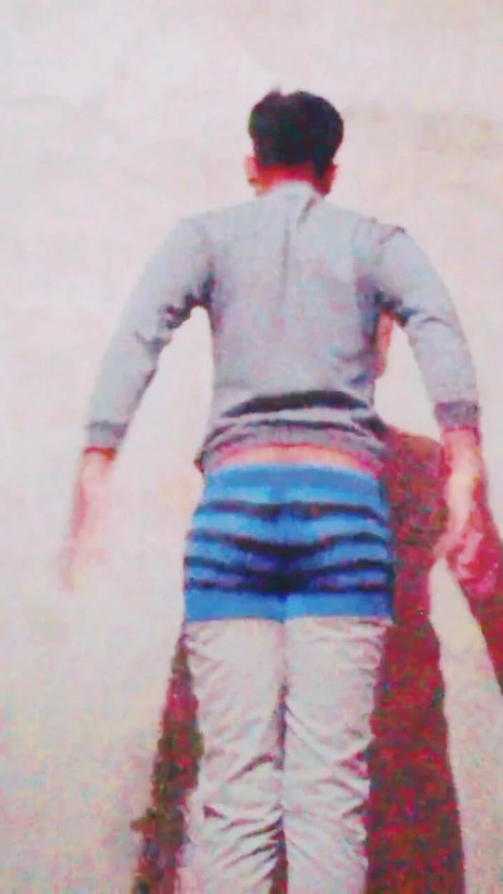 Haddikhan97: Desi kluk Outfit Dej pent dolů ukazující zadek