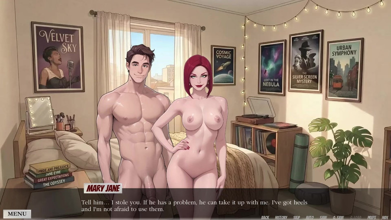 Studio-77: Dengan Keseronokan Yang Hebat #4 Mary Jane blowjob pagi - Ai Superhero...