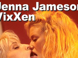 Edge Interactive Publishing: Jenna Jameson &amp; VixXxen lesbians strip eat vibrate