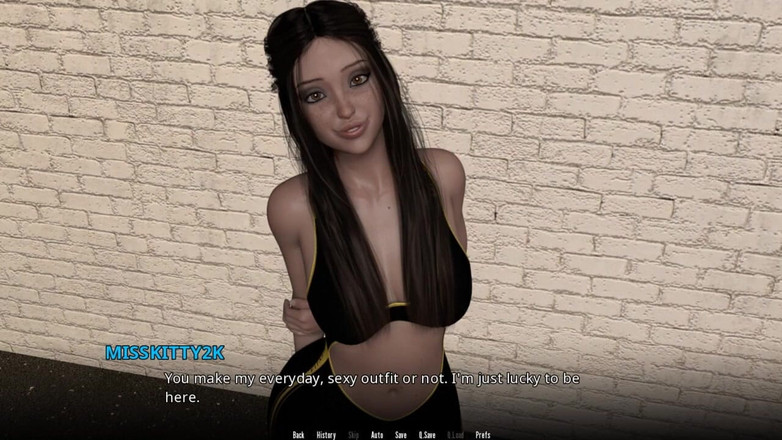 Miss Kitty 2K: Wvm - Část 1 - Moje dívka cvičí