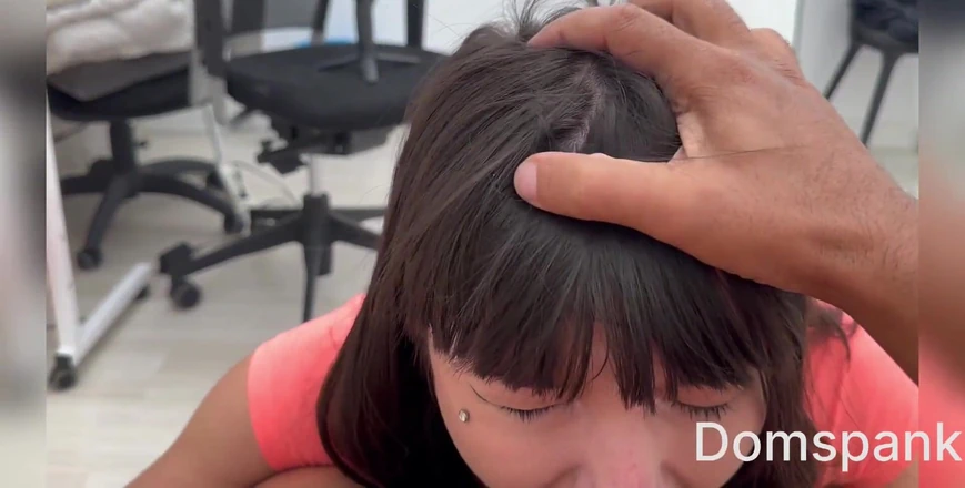 RealDomSpank: Hot Teen Colombian Girl Gets a Hard Spanking and Deep...