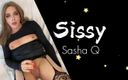 Sasha Q: Домашнее видео сисси Sasha Q