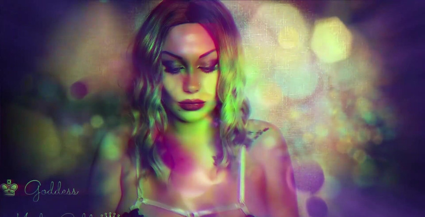 Goddess Misha Goldy: 이 비디오는 수신기에게 핸즈프리 오르가즘을 제공하도록 설계되었습니다! 완전한 몰입