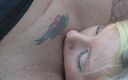 Hot Girlz: Naughty blonde lesbians eats pussy outside and gets hot