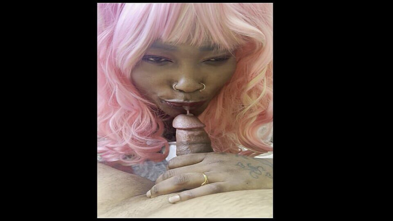 hubbyofspicydiva: Вона збуджена сука, вона все це їсть...