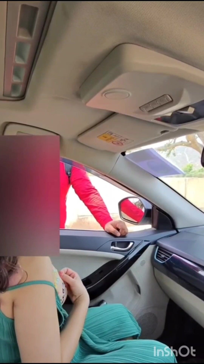 Asmita and sohom: Stranger Touch My Boobs in My Car (outdoor)