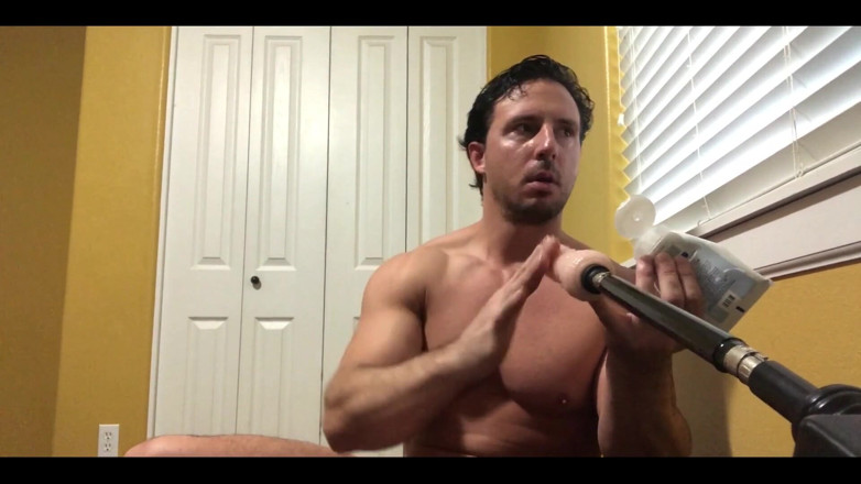 Reese Rideout: Dildo Machine First Time