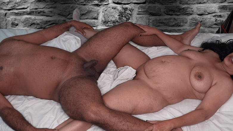 Only4U: Hindi Audio-big Tit Beauty Squeezes His Cock Inside Her Pussy