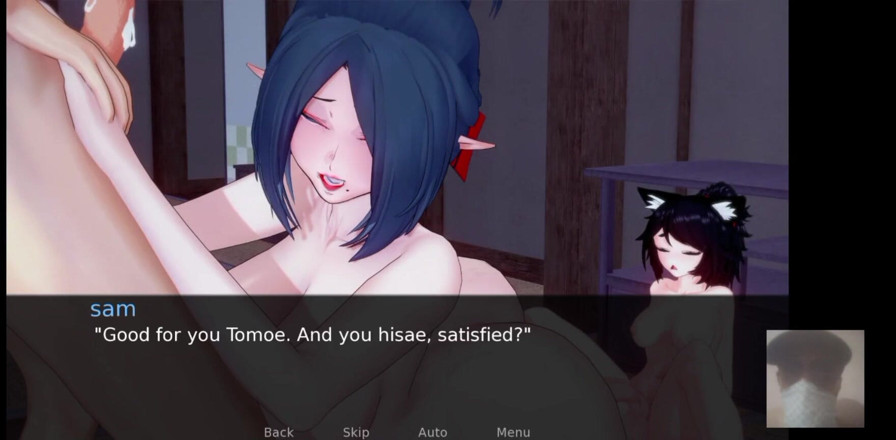 Dark Sam: Demon slayer neukt en stuurt een dame met grote tieten...