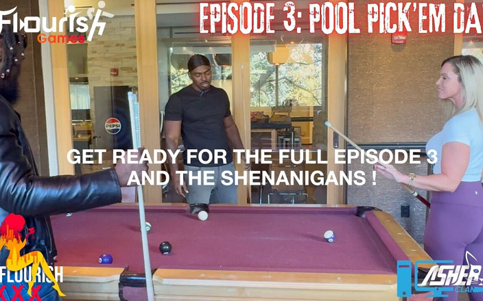 The Flourish XXX: Mrflourish Games Ep3 Sfw Full: Sweet Vickie in Pool Pick'em 2...