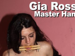 Picticon bondage and fetish: Gia Rossi &amp; Master Hand BDSM Clamped Vibrated Shaven