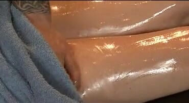 Hefburg: eva karera oiled and fucked