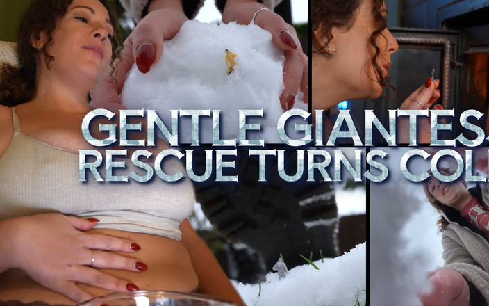 Sasha Curves: Gentle Giantess Rescue Turns Cold