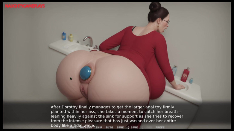 Naughty gameplays: 60歳のGILFワイドヒップBBWは、アナルホールを激しく突かれるのが大好き - MatronaiによるGILFファインダー