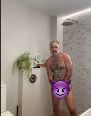 Daddybearvlc: Stepdaddy Shower Time. Empting My Balls for My Boys. Cum...