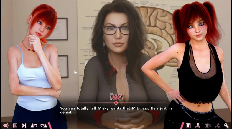 Miss Kitty 2K: Double homework ep3 - Pt.14 - Soukromá řeč