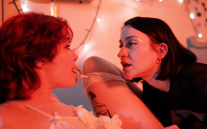Miss Flora: Lesbian Domination and Orgasm Denial with Mushroom Sofi