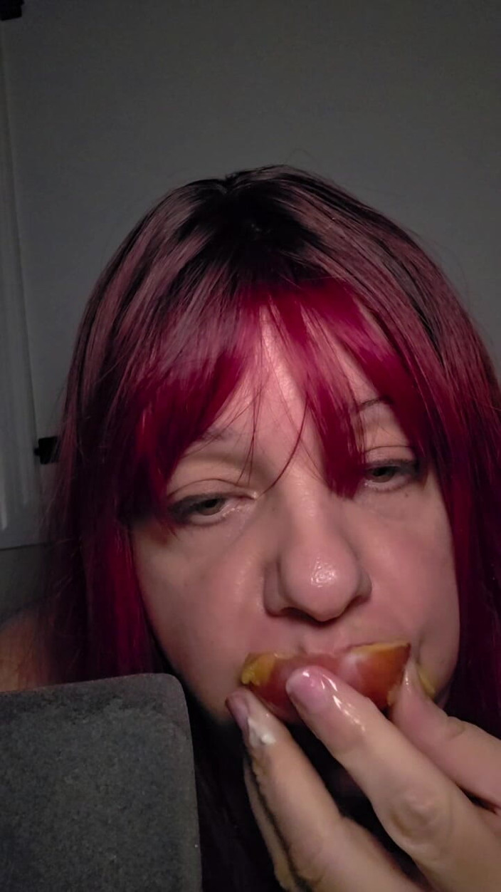 LustyPeachesofSin: Brzoskwinie i krem asmr