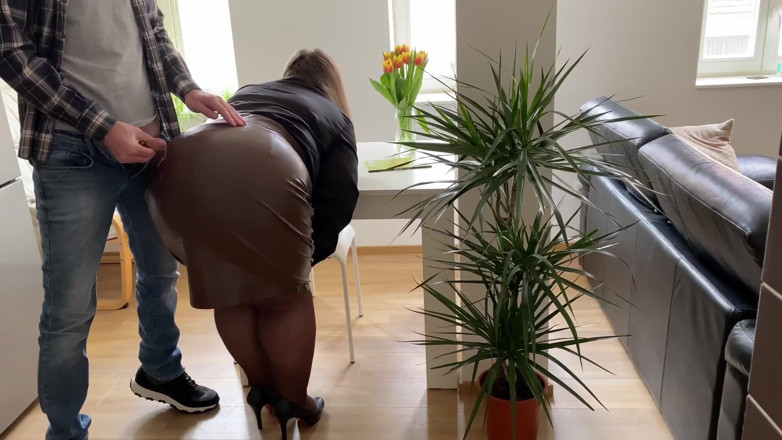 OurFetishLife: No Sex, but You Can Cum on Your Stepmom's Pantyhose