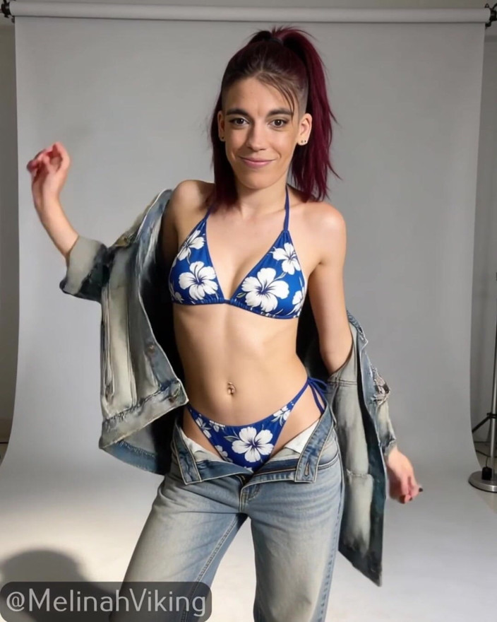 Melinah Viking: The Denim Strip
