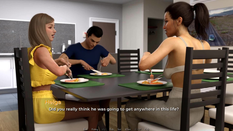 Dirty GamesXxX: Moving Down: submissive house husband is doing all the homework...