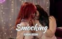 Jade and Damon sex passion: Smocking sensual kissing