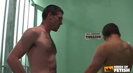 Gay Diaries: Arrested dude gets his ass screwed by a police guy...