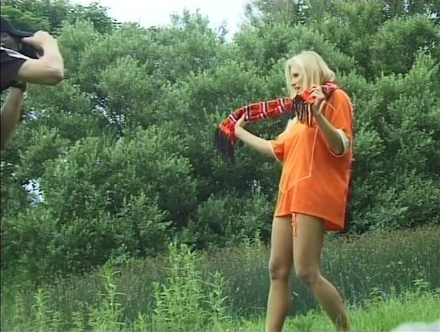 Flash Model Amateurs: BTS outdoors photo shooting