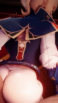 Genshin Impact Jean Uses Her Big Ass to Do a Yoga Pants Buttjob - Assjob Twerk 3D 60 Fps POV