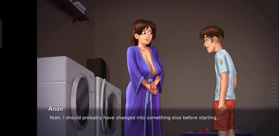 Bagira: Fodendo a madrasta na lavanderia......