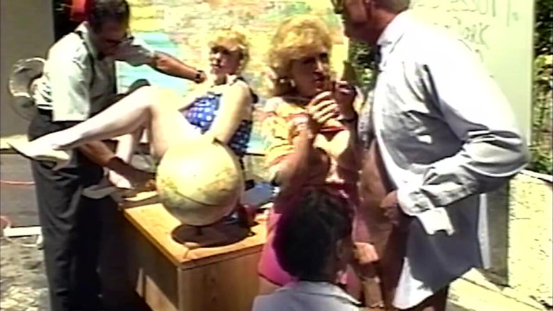 THAGSON MATURE: Grannies Host Wild Anal College Group Orgy