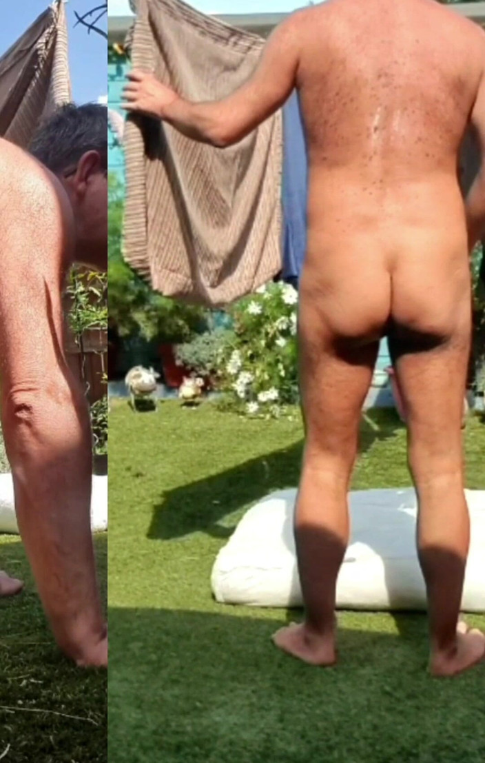 MaleModel: Nudità in giardino / Esposizione (parte 2)