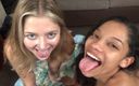 Video Wonderland Productions: Eden West и Jill Taylor целуются со спермой