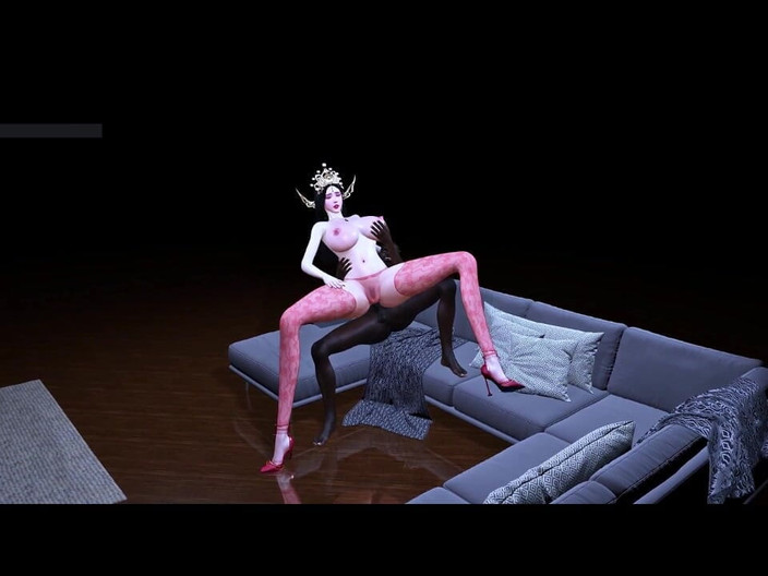 X Hentai: Deusa do Reino Brilhante da Fantasia - 3D Animation Hentai