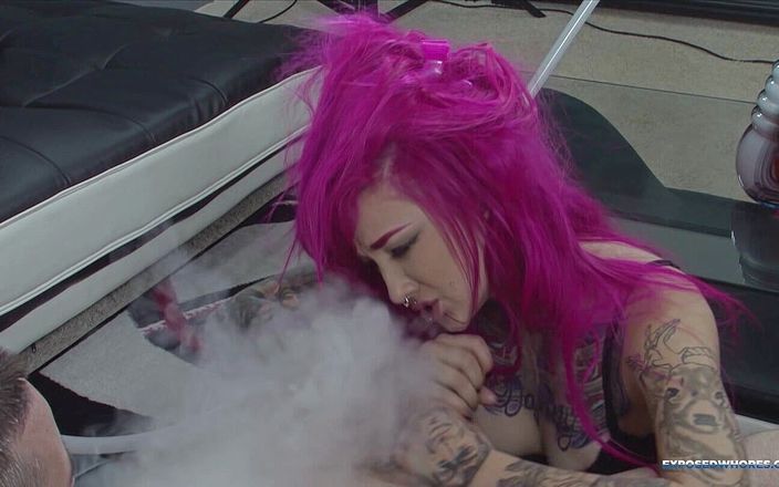 Exposed Whores Media: Hookah, cock, &amp;amp; cum for Kelsi Lynn