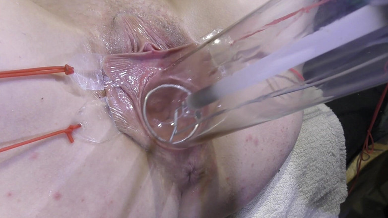 deep keely: Långt Utspridd Fitta Nära Knullar Med Lampa 1000 Watt