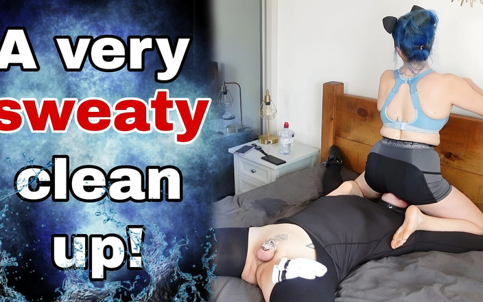 Training Zero: Cewek ini berkeringat sambil dudukin mukanya