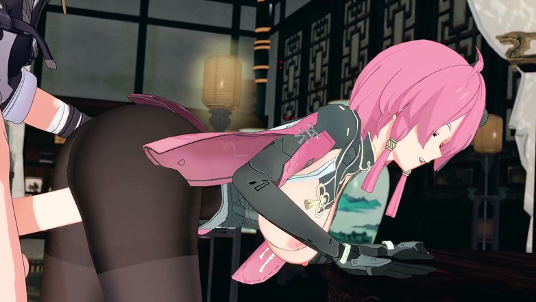 NSFWOtaku: Wuthering Waves - Seks Taoqi dan Rove - Animasi Hentai 3D