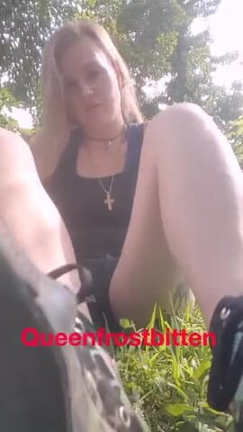 Queen Frostbitten: Worship my amazing chucks