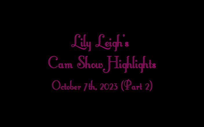 Lily Leigh Studio: Lily Leigh Cam Session Highlights Video - 2023-10-07 - in Plaid Skirt