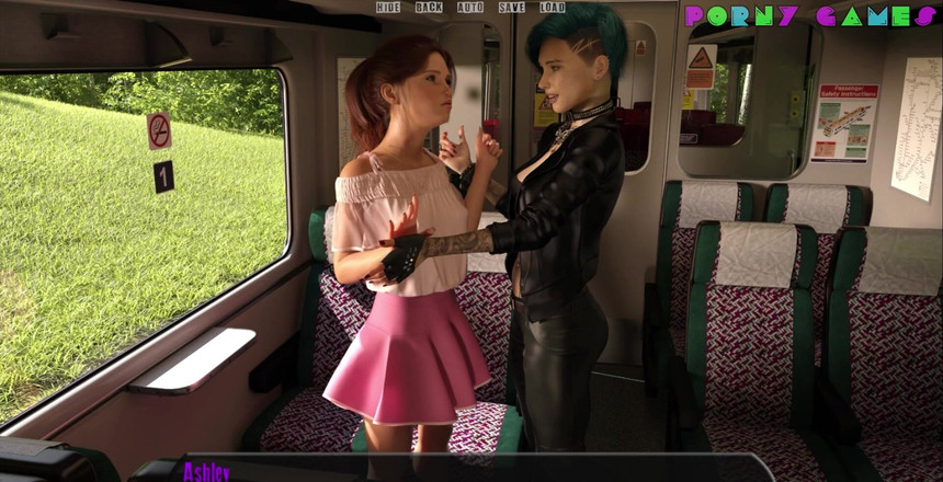 Porny Games: Halfway house - Tàu hỏa và quần lót (25)