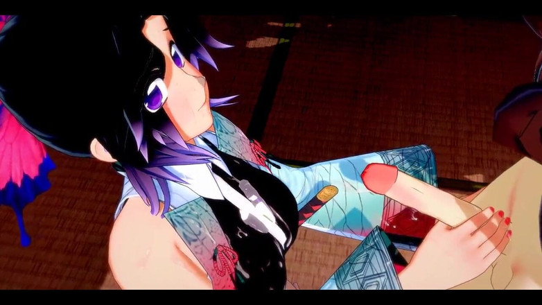 HentaiTubes: Demon Slayer Futanari - Shinobu X Nezuko Hardsex - japoneză asiatică Manga...