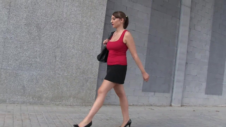Jenny Lety: Removing panties