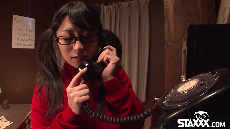Staxxx: After reading a romance novel, curious teen fingers her pussy