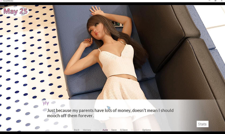 Erotic Krisso: Desideri casuali- ragazza amore per l'anale