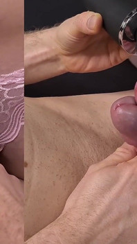 Wanking Together Cumming on Each Others Cocks Frottage Cumshot